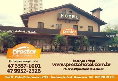 Presto Hotel Блуменау Экстерьер фото